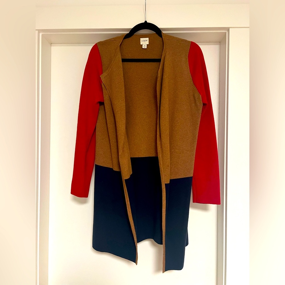 J. Crew Long Sleeve Block Sweater